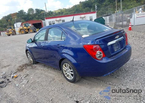 2013 Chevrolet Sonic Lt Auto z USA, uszkodzony, nr VIN 1G1JC5SGXD4255992
